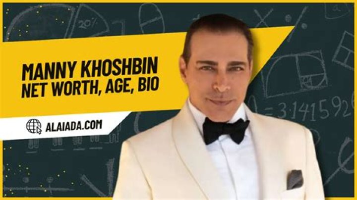 Manny Khoshbin 2024: Wife, net worth, tattoos, smoking & body facts
